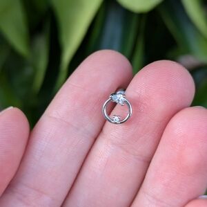 Ear piercing for Helix tragus Orbital flat